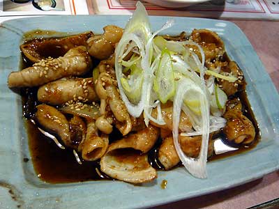 ほるもん焼き