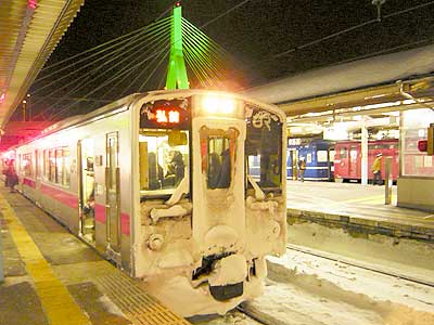 青森駅ホーム