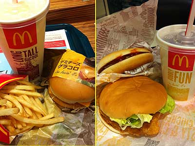 マックのセット